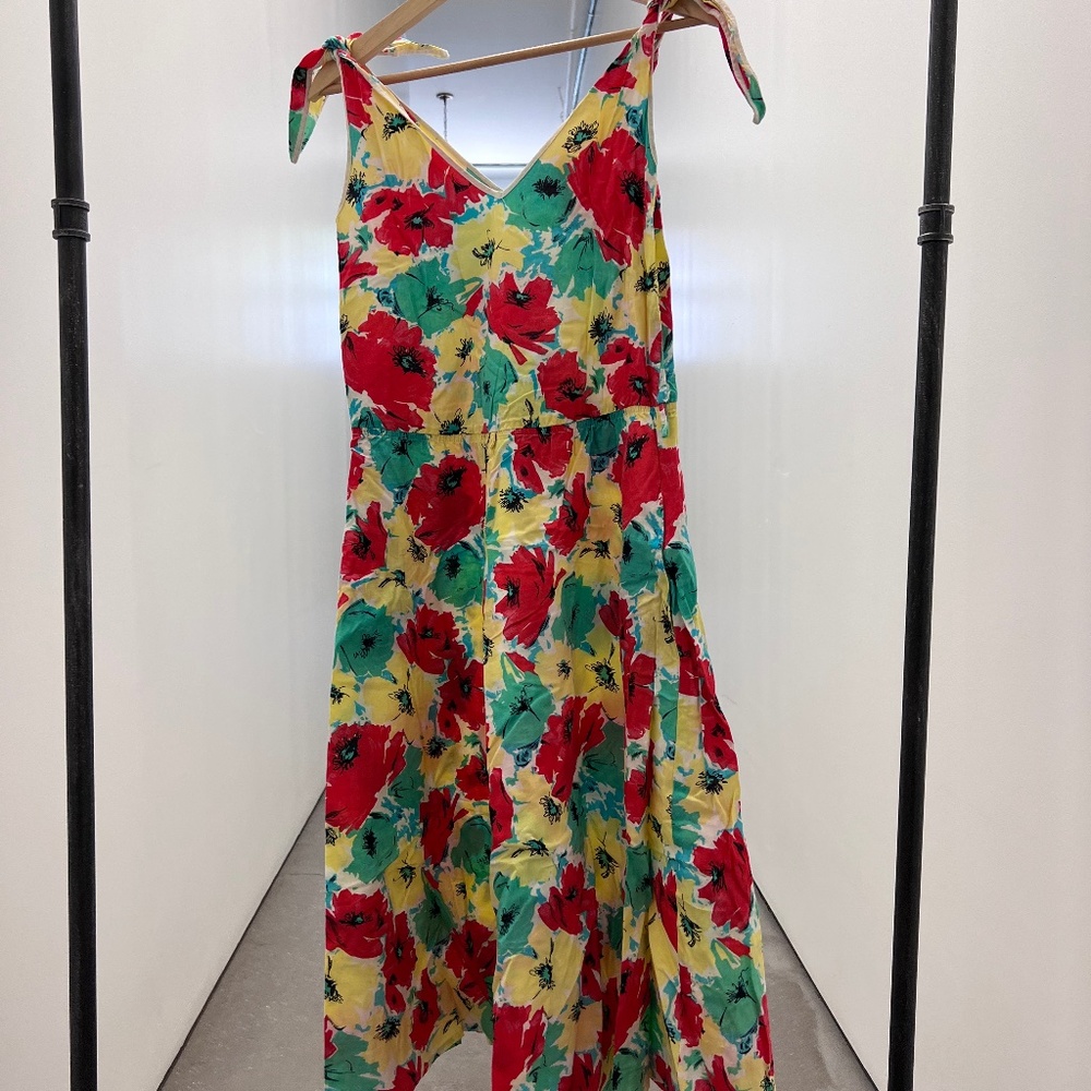 vintage floral dress